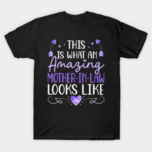 Mother In Law Mother'S Day Amazing Mother In Law T-Shirt